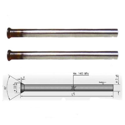 DIN 1530 D Boyundan Sertleştirilmiş Konik Başlı Kalıp İtici Pim ve Kovanlar