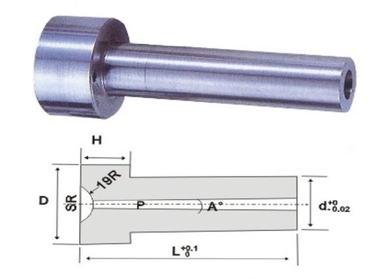 Plastik Enjeksiyon Kalıbı için S45C SDK61 SKD11 Malzeme Sprue Burç
